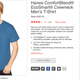 Hanes T-Shirts, $3